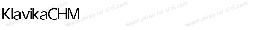 KlavikaCH Medium字体转换